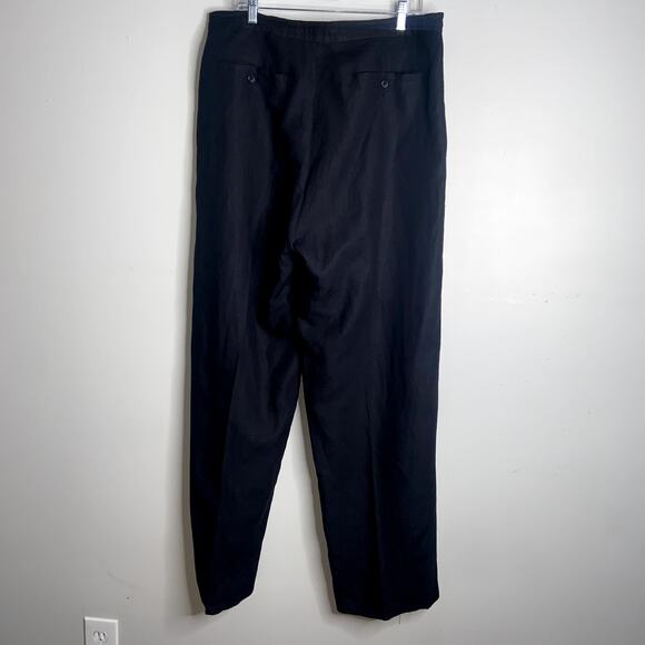 Linea Uomo Men's Linen Blend Pants 38x32 Drawstring Waist - Picture 4 of 4